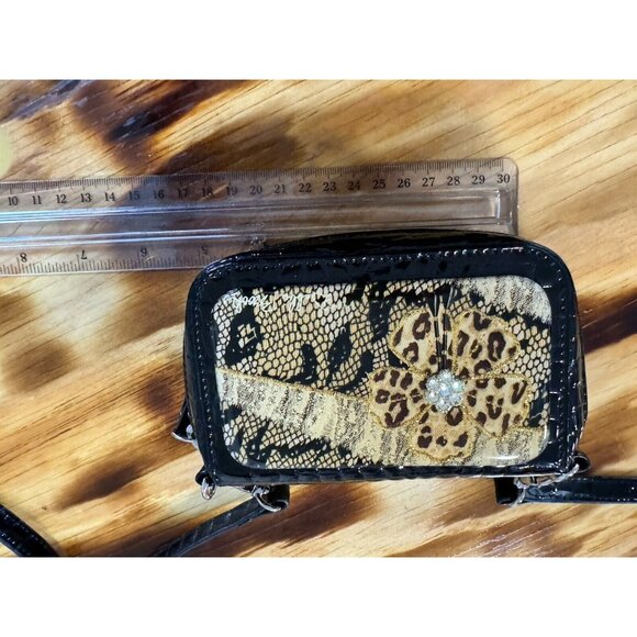 Debbie Brooks NY Handbag SML Organizer Wristlet Evening Bag City Formal Classic - Picture 5 of 12